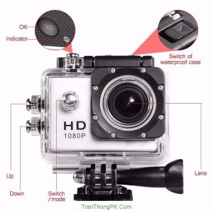 GHI HÌNH 4K LIÊN TỤC, Camera A19 4K WiFi + Remote – Quay Siêu Nét 3840×2160, Góc 170°, Kết Nối App, Quay Dưới Nước, Gắn Mũ, Ghi Đông Xe – Ghi Lại Mọi Cung Đường Cho Phượt Thủ