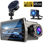 Camera hành trình VietMap X008, màn hình 4 inch, ghi hình Full HD trước sau, góc siêu rộng 170°, cảm biến G, giám sát đỗ xe 24h, phát hiện chuyển động, ghi vòng lặp tự động, hỗ trợ tiếng Việt